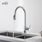 Kibi Napa Single Handle Pull Down Kitchen Sink Faucet with Soap Dispenser C-KKF2005CH-KSD100CH - alternate 10
